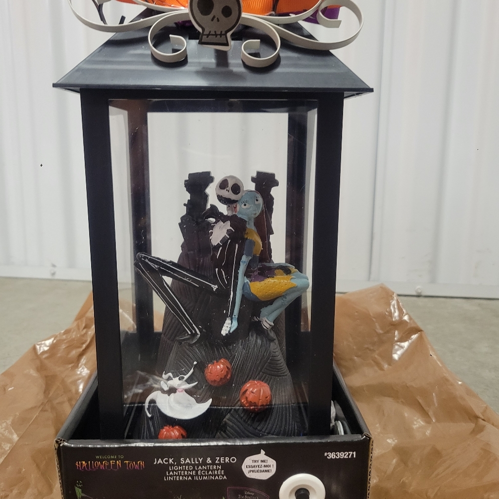 Lowes Exclusive Disney 13.39-in Lighted The Nightmare Before Christmas Lantern